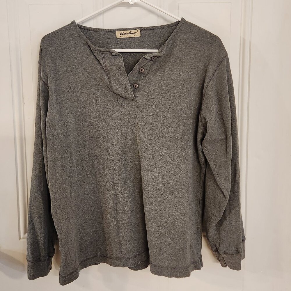 Eddie Bauer Quarter Button Up Long Sleeve